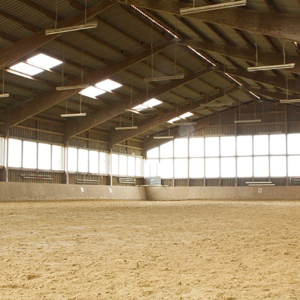 Reithalle auf der Reitanlage Bennie Kleijn